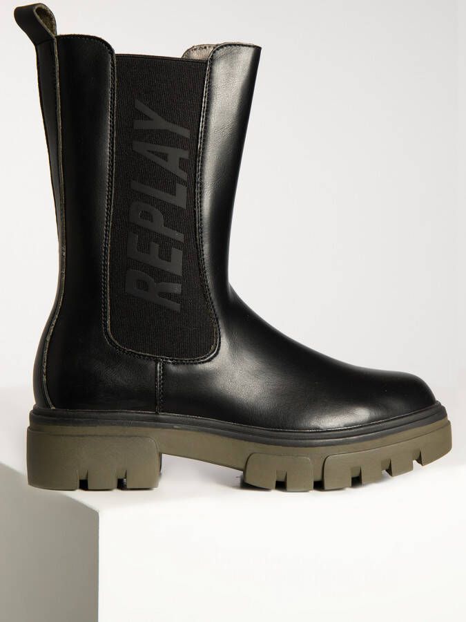 Replay Footwear Chelsea boots in zwart voor Dames Wentword