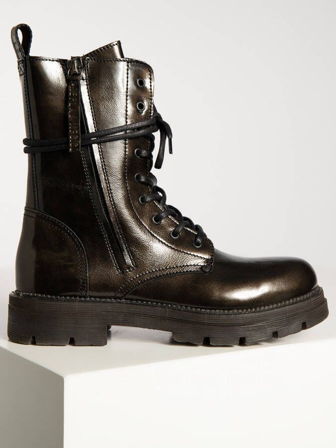 Replay Footwear Veterboots in grijs voor Dames