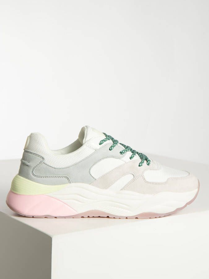 Scotch & Soda Celest sneaker met suède details - Foto 5