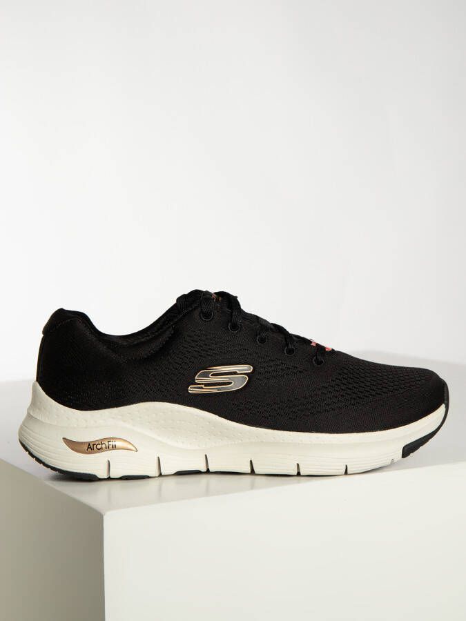 Skechers Sneakers in zwart voor Dames