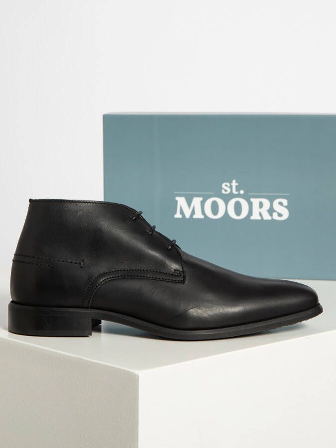 St. Moors Business schoenen in zwart voor Heren