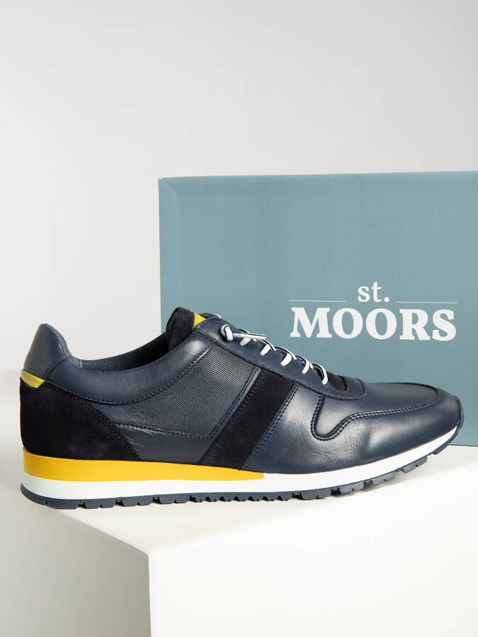 St. Moors Sneakers in blauw voor Heren