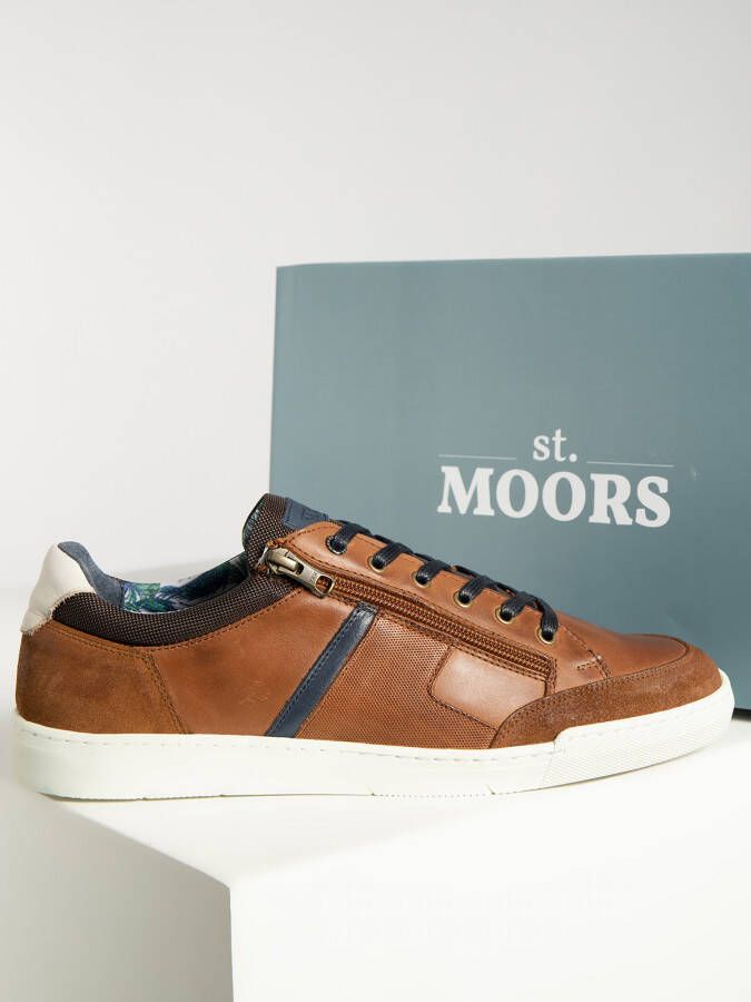 St. Moors Sneakers in bruin voor Heren