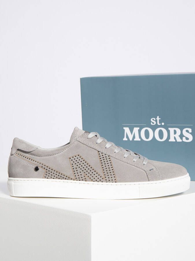 St. Moors Sneakers in grijs voor Heren