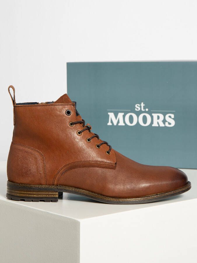 St. Moors Veterboots in bruin voor Heren