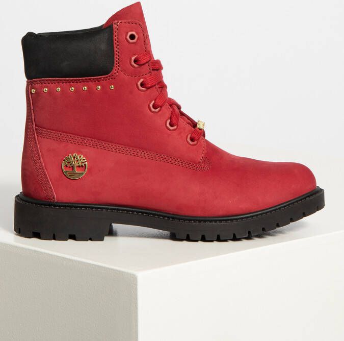 Timberland Veterboots in rood voor Dames - Foto 2