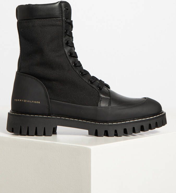 Tommy Hilfiger Boots in zwart voor Dames