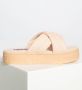 Tommy Hilfiger Tommy Jeans Flatform Sandal Open Teen beige - Thumbnail 2