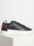 Tommy Hilfiger Plateausneakers TH FEMININE LEATHER SNEAKER met contrastbeleg - Thumbnail 5