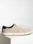 Tommy Hilfiger Iconic Long Lace Sneakers Heren Stone - Thumbnail 4