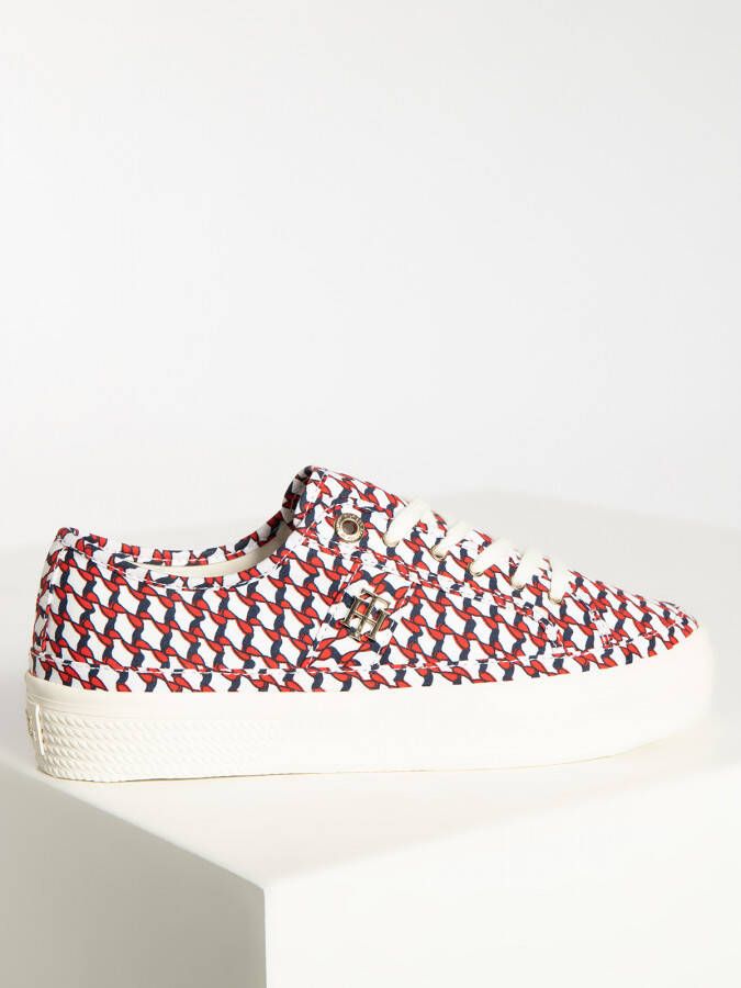 Tommy Hilfiger Sneakers in rood voor Dames TH Coporate Vulc Sneaker - Foto 2