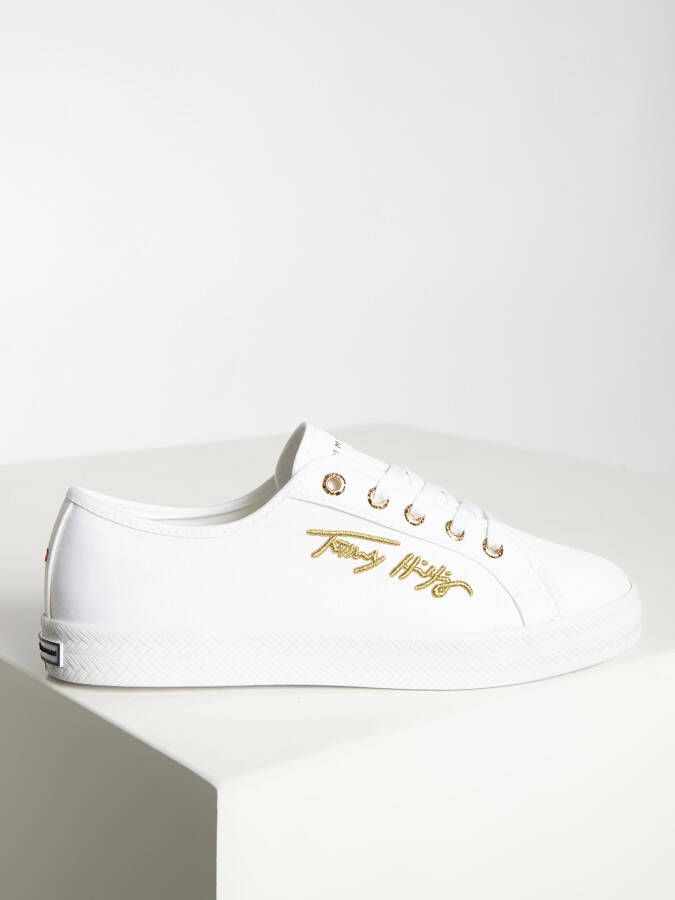 Tommy Hilfiger Sneakers in wit voor Dames