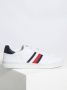 Tommy Hilfiger Fm0Fm04038Ybr Knit MIX Stripes Zapatillas Wit Heren - Thumbnail 2