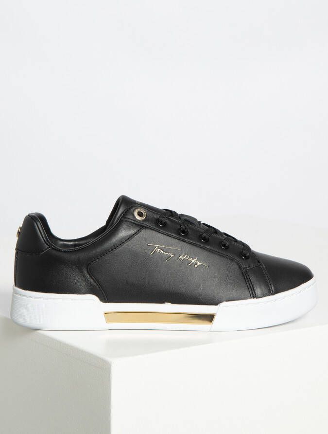 Tommy Hilfiger Sneakers in zwart voor Dames