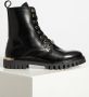 Tommy Hilfiger polished boot boots dames zwart fw0fw06008-bds black leer - Thumbnail 4