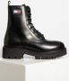 Tommy Hilfiger Veterboots in zwart voor Dames - Thumbnail 2