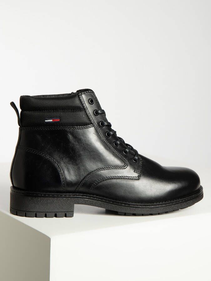 Tommy Hilfiger Veterboots in zwart voor Heren