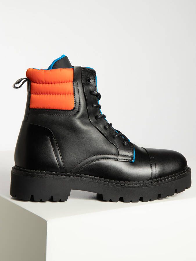 Tommy Hilfiger Veterboots in zwart voor Heren