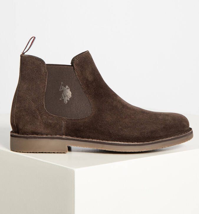 U.S. Polo Assn. Chelsea boots in bruin voor Heren