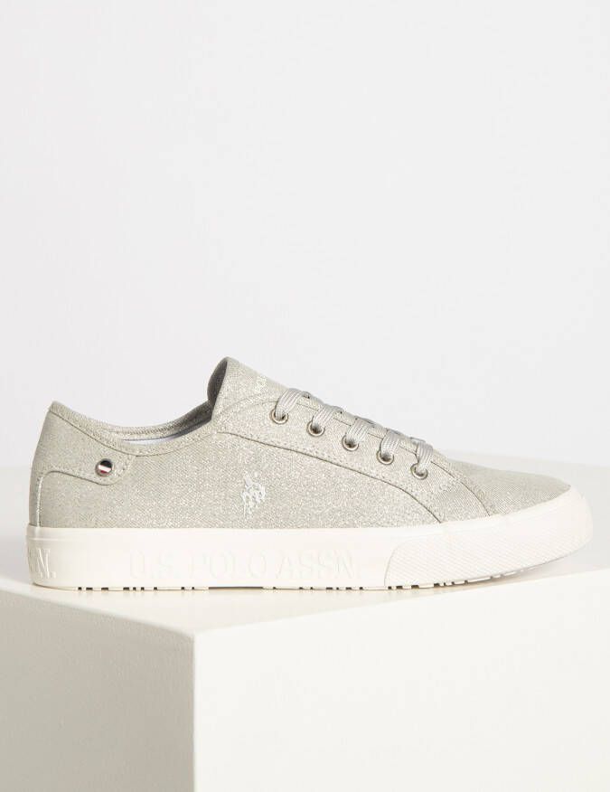 U.S. Polo Assn. Sneakers in zilver voor Dames