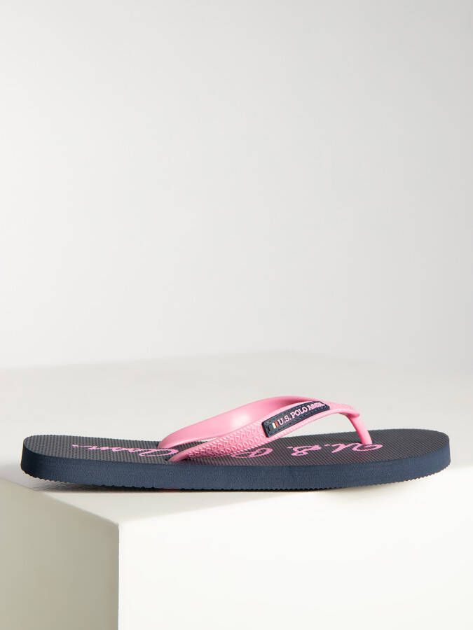 U.S. Polo Assn. Teenslippers in blauw voor Dames