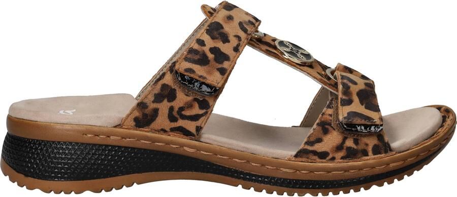Ara Slippers Hawaï zomerschoen sandaal met klittenbandsluitingen - Foto 4
