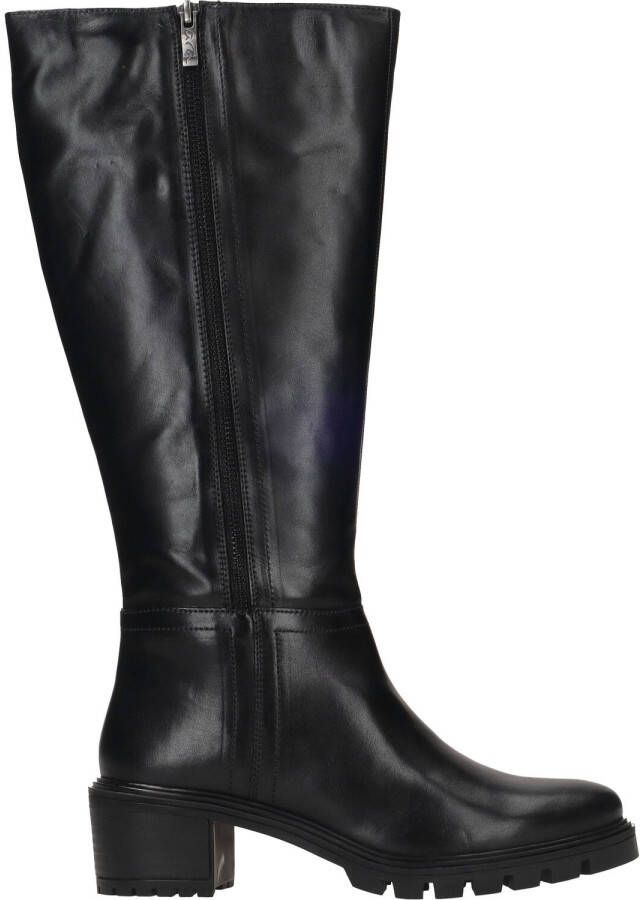 Ara Comfortabele Zwarte Leren DamesHoge Laarzen Black Dames - Foto 3