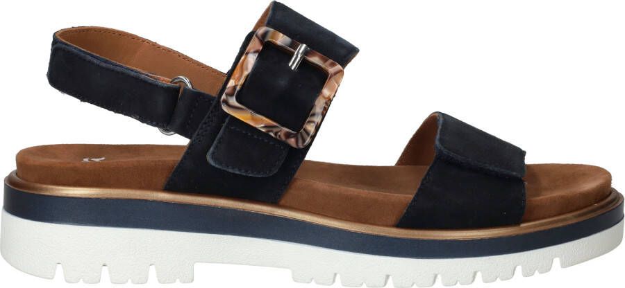 Ara Malaga S Sandalen Dames Blauw