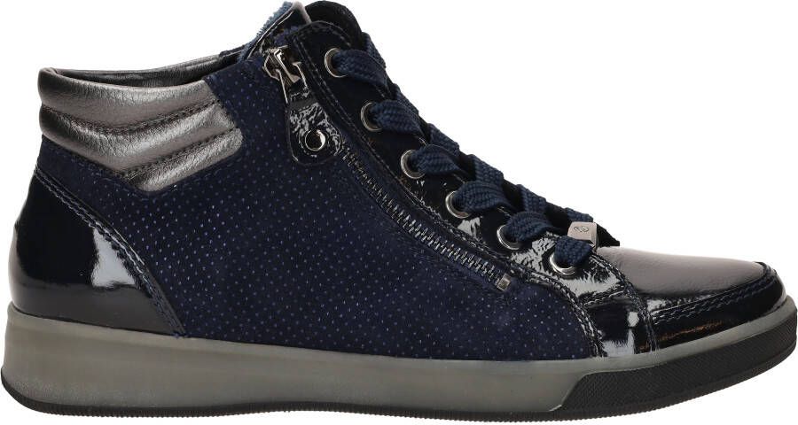 Ara OM-ST-High-Soft Sneakers Dames Blauw - Foto 3