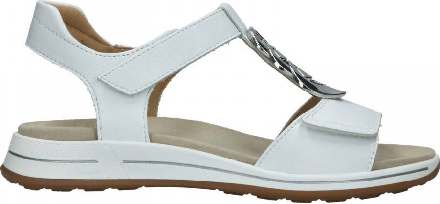 Ara 1234826~~~~~~~~~~~~~~~~~~~~~~~ Platte sandalenDames Sandalen Wit beige - Foto 3