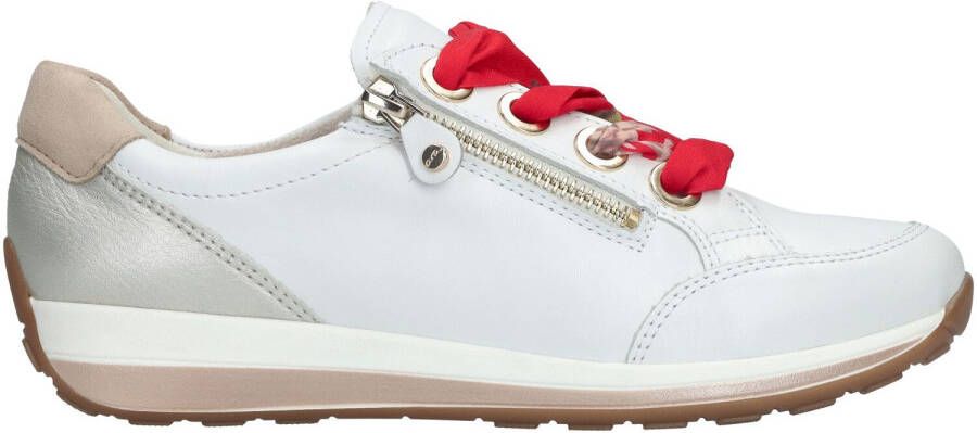 Ara Sneaker Dames Wit Zilver