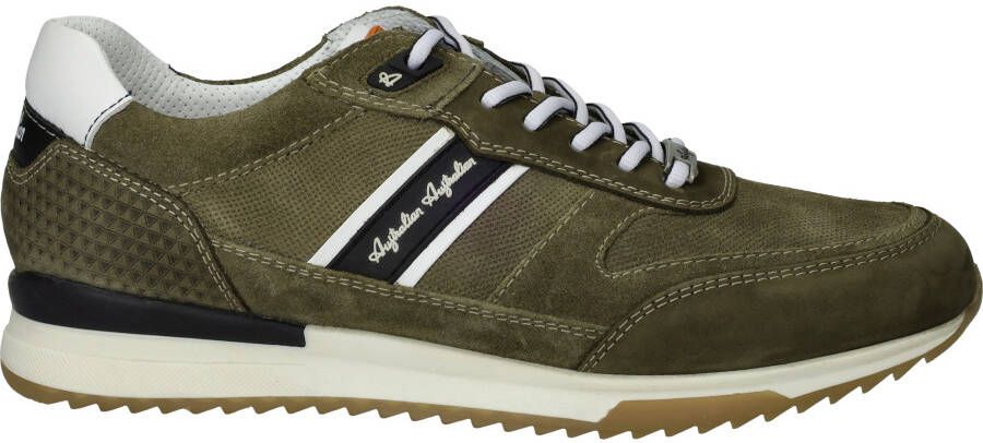 Australian Witte leren sneakers met gevormd voetbed White Heren - Foto 8