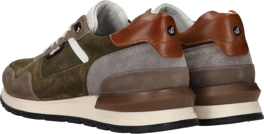 Australian Groene Suède Lage Sneakers Novecento Multicolor Heren - Foto 8