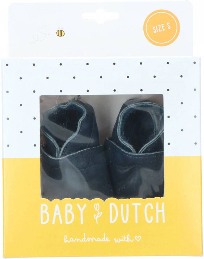 Baby dutch babyslofje Lage schoenen blauw - Foto 2