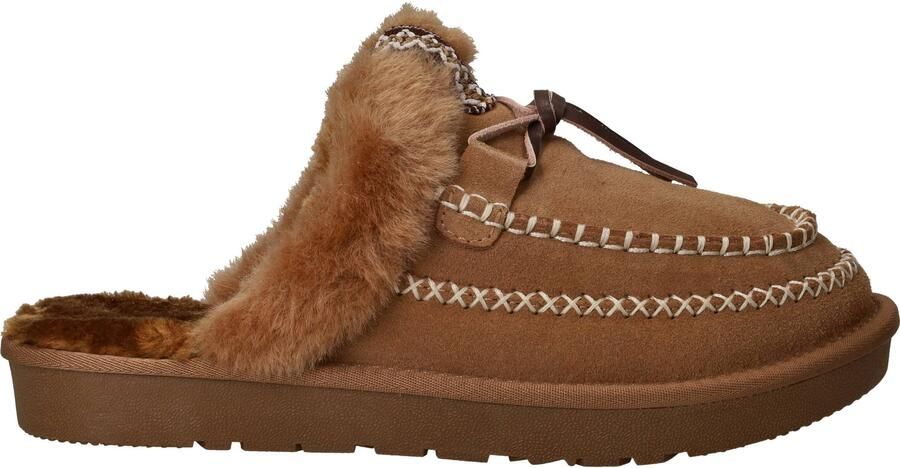 Belizia LOFF 1881 Pantoffels Cognac