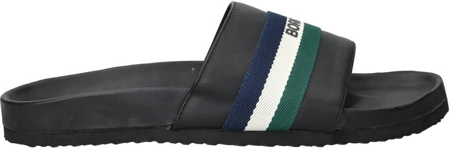 Björn Borg Heritage Badslipper Heren Met Strepen Zwart - Foto 2