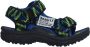 Braqeez Sky Sport sandalen kobaltblauw Jongens Textiel Meerkleurig 26 - Thumbnail 3
