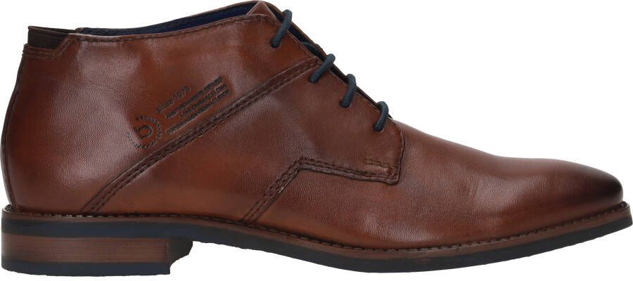 Bugatti Bruine Leren Veterschoen voor Heren Brown Heren - Foto 2