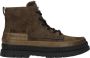 Bugatti Robuuste Groene Leren Veterboot Green Heren - Thumbnail 3