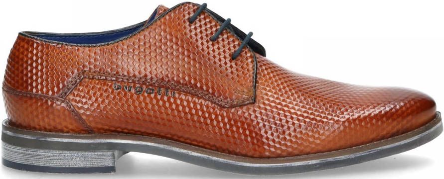 Bugatti Nette Schoenen in het Blauw voor heren Heren Schoenen voor voor Veterschoenen voor Oxford-schoenen 