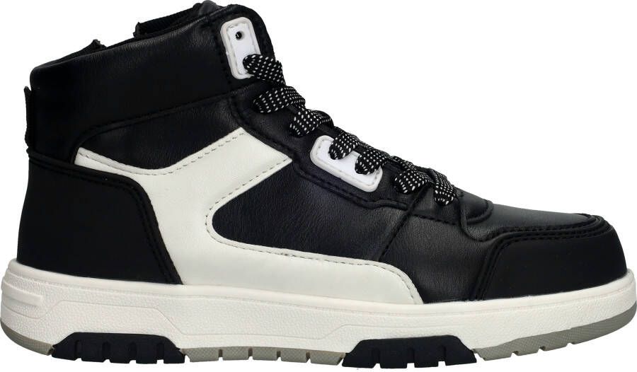 Bullboxer sneakers zwart wit Jongens Imitatieleer Meerkleurig 39 - Foto 2
