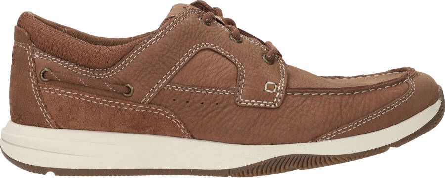 Clarks SAILVIEW~LACE~~~~~~~~~~~~~~~~~ Vrije tijdsschoenenInstappers Cognac - Foto 7