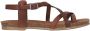 COSMOS Sandalen Plat Sandalen Plat cognac - Thumbnail 2