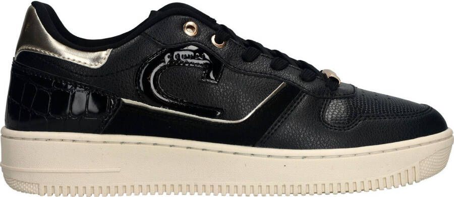 Cruyff Campo Low Lux Black Gold Zwart Leer Lage sneakers Dames - Foto 11