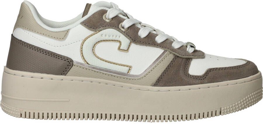 Cruyff Campo Low Tall taupe sneakers Leerlook Dames - Foto 2