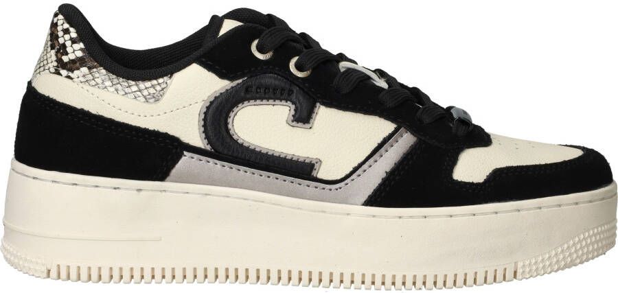 Cruyff Campo Low Tall Sneakers Dames Zwart