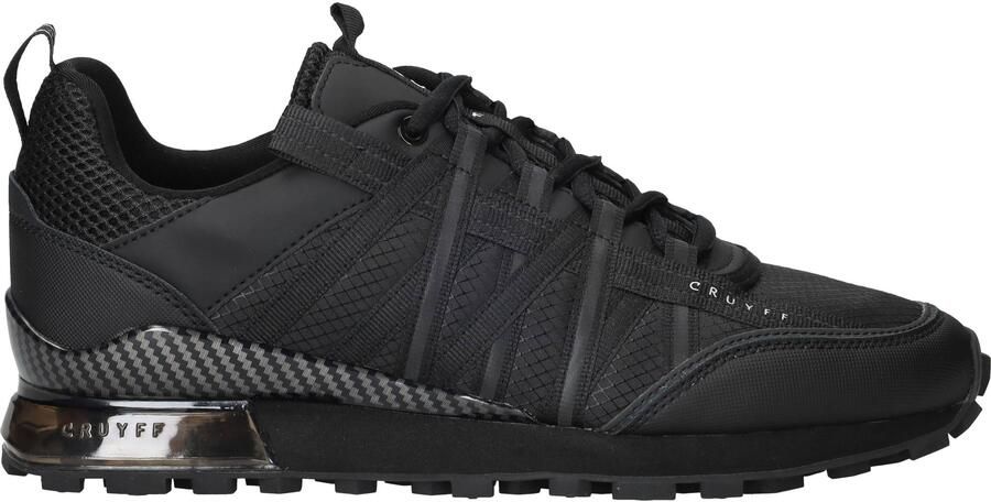 Cruyff Fearia black Zwart Leerlook Lage sneakers Heren - Foto 2