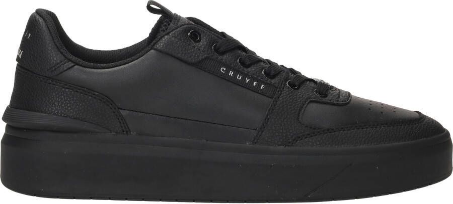 Cruyff Endorsed Tennis zwarte sneakers Zwart Leer Lage sneakers Heren