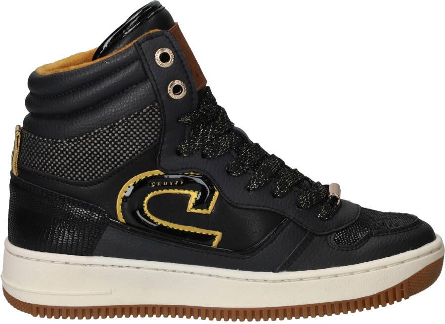 Cruyff Junior Cruyff Campo High Sneakers Meisjes Zwart - Foto 2