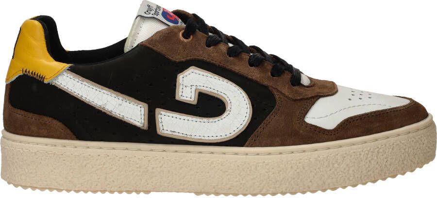Cruyff Zwarte Leren Platform Sneaker Multicolor Heren - Foto 3